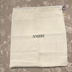 AMIRI Drawstring Dust Bag **